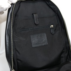 コーチ COACHレザー チャールズ リュック デイパック シボ革 F54135 青