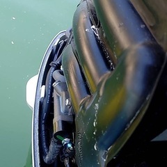 HONDA40馬力船外機の画像