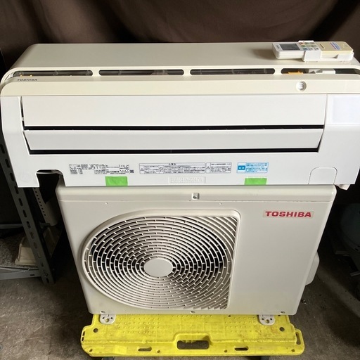 保証付、取付込、TOSHIBA2018年2.2KW