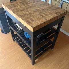 IKEA キッチン作業台(パンをこねるのに最適)の画像