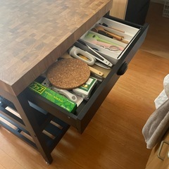 IKEA キッチン作業台(パンをこねるのに最適)の画像