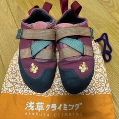 浅草クライミングのシューズ　レディース24.5