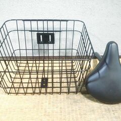 ★自転車の前カゴ＋サドルset★