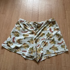 チプデの短パンルームウェア