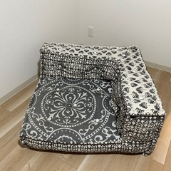 【a.depeche】ブロックマルチソファ コーナー ジオグレーの画像