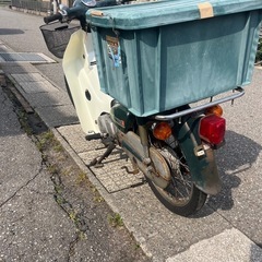 スーパーカブ　現状　現在不動の画像