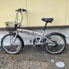 折りたたみ自転車(6ギア)