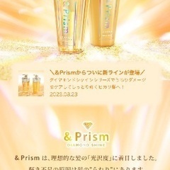 &Prism DIAMOND SHINE シャンプー・ヘアトリートメントの画像