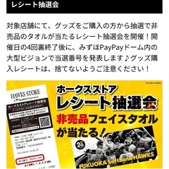 5月15日本日☆福岡ソフトバンクホークスVS西武ライオンズ☆観戦引き換えチケット2枚の画像