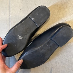 【美品】オリエンタル　黒ローファーの画像