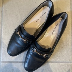 【美品】オリエンタル　黒ローファーの画像
