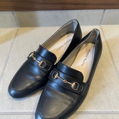 【美品】オリエンタル　黒ローファー