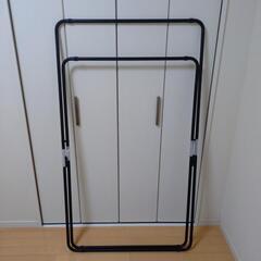 【お取引中】新品　折りたたみ洗濯物干しラック　室内干しにの画像
