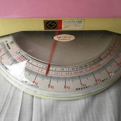 【中古品】レトロ　KUBOTA BABY SCALE クボタ ベビースケール 体重計の画像