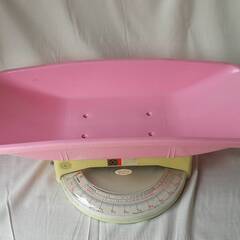 【中古品】レトロ　KUBOTA BABY SCALE クボタ ベビースケール 体重計の画像