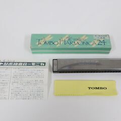 TOMBO トンボ 複音ハーモニカ No.3124C 24穴 C...