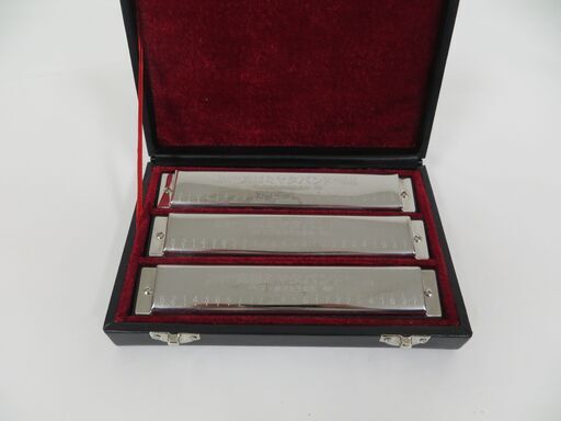 高級ミヤタバンド 宮田東峰先生監製 ハーモニカ 3本セット A調