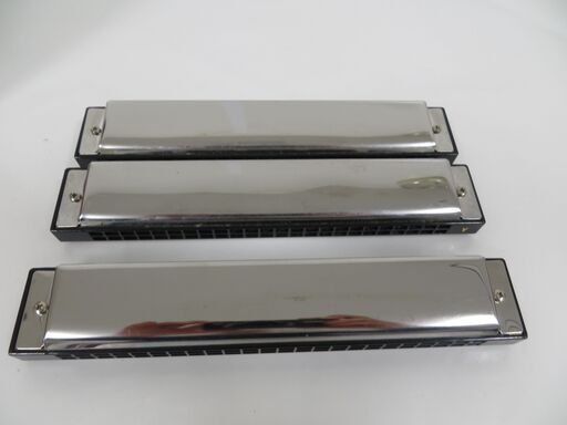 高級ミヤタバンド 宮田東峰先生監製 ハーモニカ 3本セット A調 Am調 C