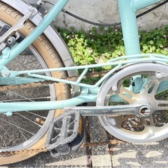 【おしゃれなミニベロ／小径自転車】美品／すぐ乗れます！の画像
