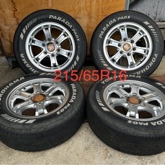 タイヤホイールセット15インチYOKOHAMAタイヤ215/65R16