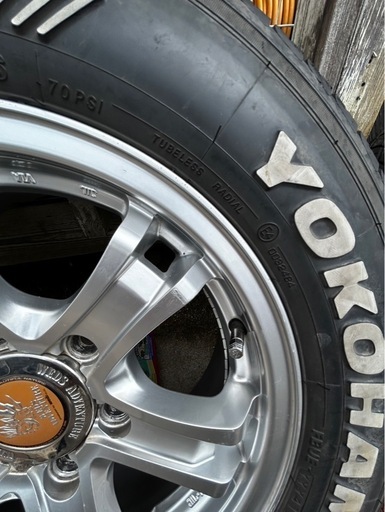 タイヤホイールセット16インチYOKOHAMAタイヤ215/65R16