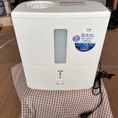 スチーム式加湿器　S E rio 山善　未使用品の画像