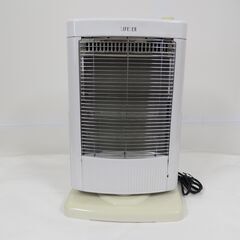 コーナン商事 LIFELEX 盾形ハロゲンヒーター MH-1205 2012年製 ホワイト 暖房器具 難ありの画像