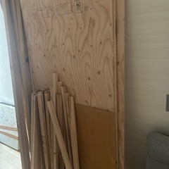 コンパネ3枚＆さまざまなサイズの木材