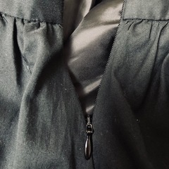 フレアスカート黒の画像