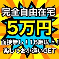 完全在宅‼️楽してお小遣い5万円💛