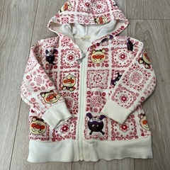 子供服　アンパンマン　パーカー　90cm