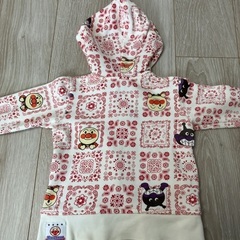 子供服　アンパンマン　上着　パーカー　90cmの画像