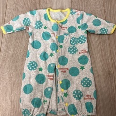 子供服　ベビー　バイキンマン　ロンパース　70cmの画像