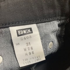 決定　ウエスト78 EDWIN　の画像