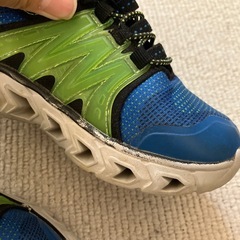 【非対面可】スケッチャーズ　光る靴　スニーカー　17cmの画像