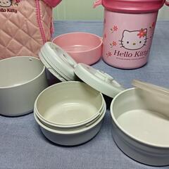 ハローキティー☆保温弁当箱の画像