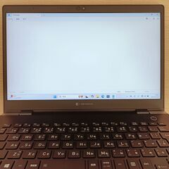 軽量/美品/バッテリー◎ 2020年 東芝 dynabook G83/FR 10世代i5/16GB/256GB Windows11 Office 96 の画像