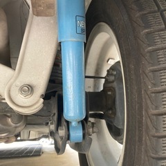 値下げ！スズキアルトセダン　5速　車検あり　足回り交換済み　スタビ追加の画像
