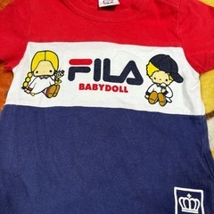 FILA×BABY DOLLTシャツ 90