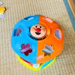 アンパンマン　型ハメ　おもちゃ　ブロック