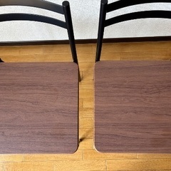 椅子/ダイニングチェア  2脚セットの画像