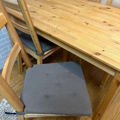 IKEAテーブル椅子セット！早い者勝ちレンタルスペース撤退大放出の画像