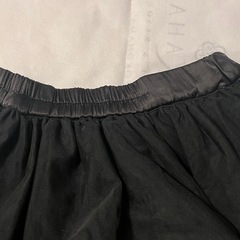 チャオパニックティピー　キッズ　チュールスカート　黒　130 140 の画像