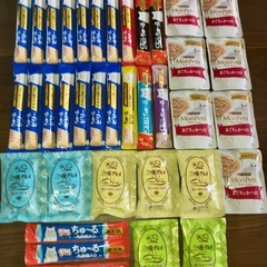 キャットフード ちゅーる  モンプチパウチ 銀のスプーン三ツ星グルメ