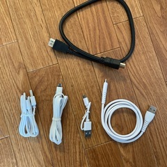 USBTypeA - MicroUSBTypeB, HDMI-HDMIケーブルの画像