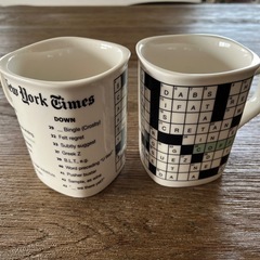 大きめマグカップ2個ニューヨークタイムズ×フィッシュエディ