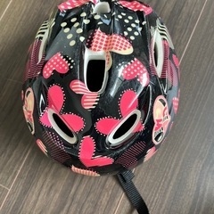 子供女児用自転車ヘルメット