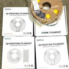 3Dプリンター＋フィラメント５個セットの画像