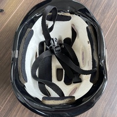 子供女児用自転車ヘルメットの画像
