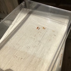 　引き出し付き　プラケースの画像